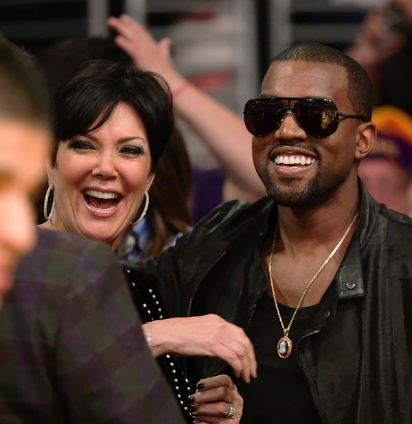 Kris Jenner and Kanye West?