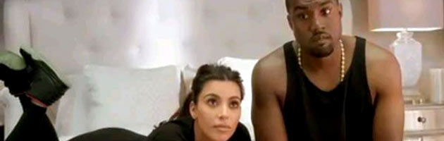 Kim Karadahian and Kanye West Shoot a Funny Tease for Upcoming MTV VMA’s
