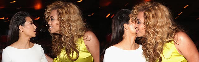 Kim Kardashian and Beyonce Have No Beef at All?