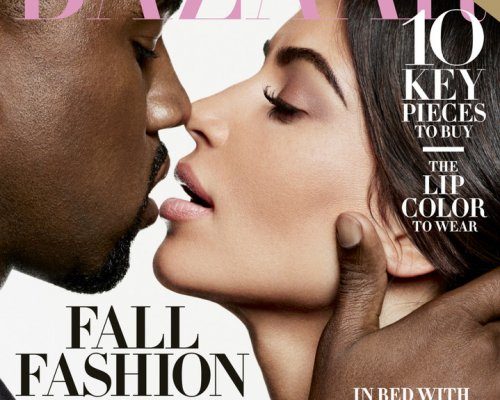 Kim Kardashian and Kanye West’s provocative photoset for the Harper’sBazaar