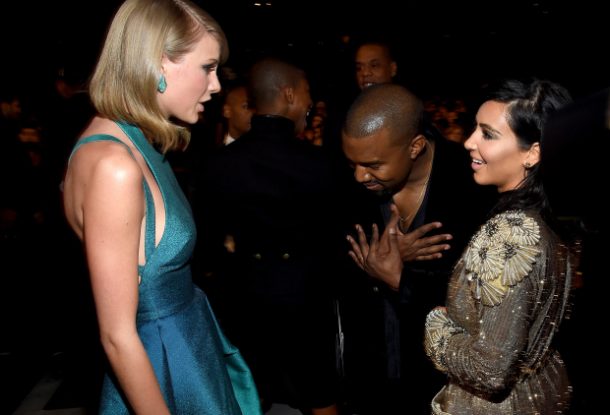 Kim Kardashian commented on West and Swift’s conflict