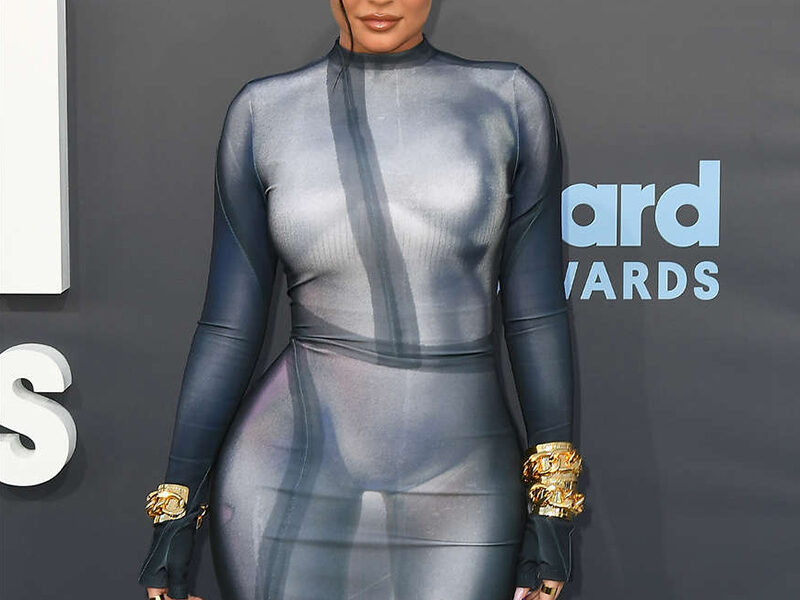 Kylie Jenner stepped out in a “nude” dress at the Billboard Music Awards 2022