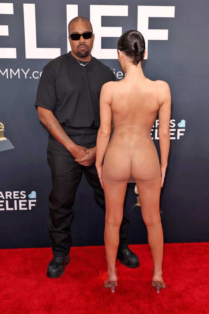 Kanye West and Naked Bianca Censori Kicked Out of the 2025 Grammys After Shocking Red Carpet Appearance